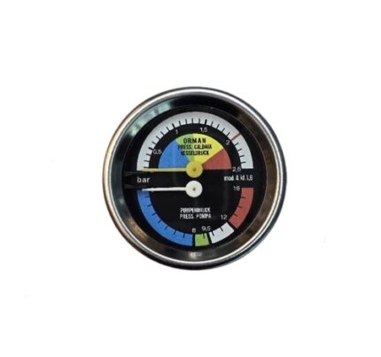 مانومتر فشار بخار و پمپ کاریمالی