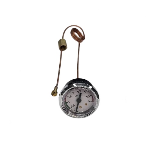 مانومتر فشار بخار تک عقربه وی بی ام اورجینال قطر ۴۰ با لوله مسی مانومتر فشار بخار تک عقربه وی بی ام اورجینال قطر ۴۰ با لوله مسی