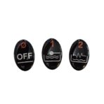 برچسب کلید پاور خاموش روشن جیمبالی