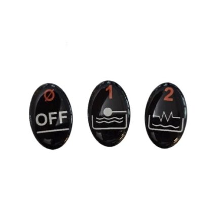 برچسب کلید پاور خاموش روشن جیمبالی