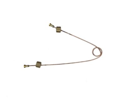 لوله مسی اتصال مانومتر 1/8 طول ۵۰سانت